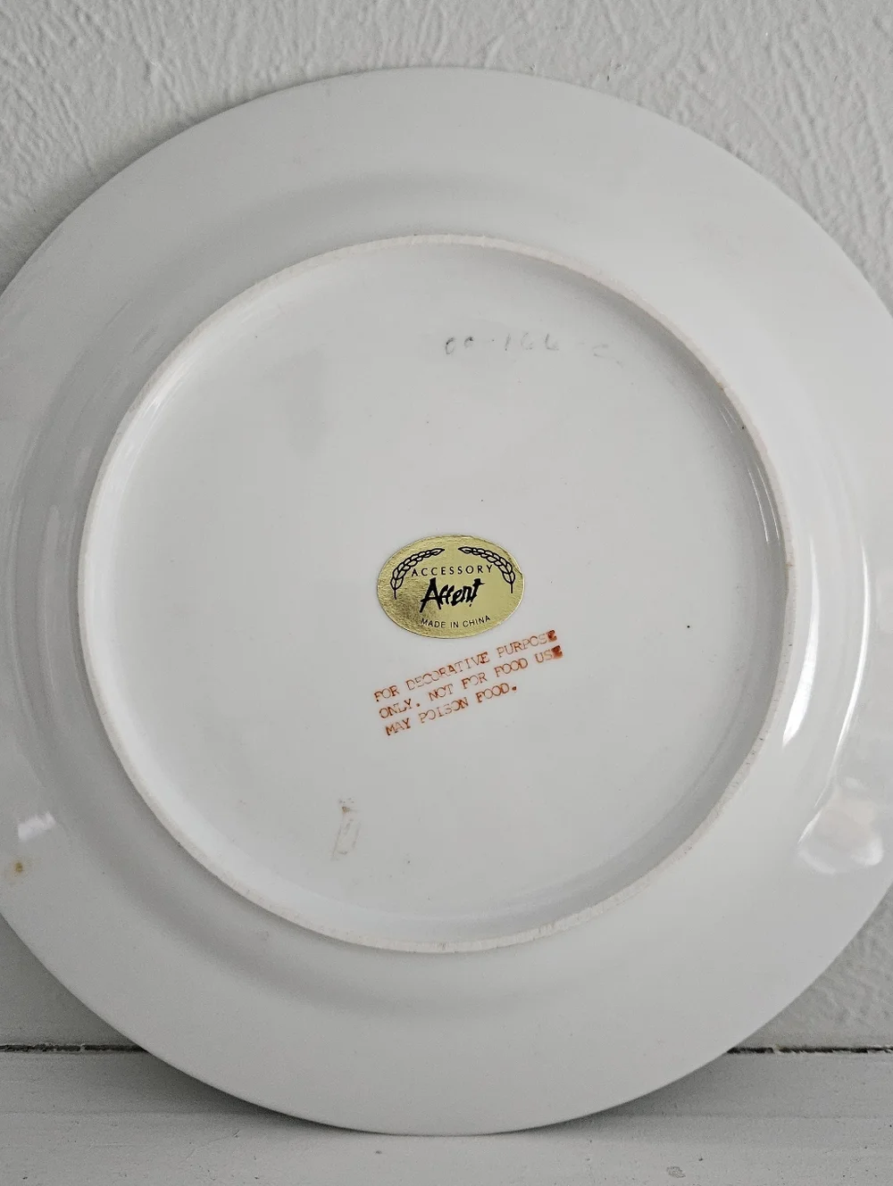 Vintage Oriental Accents Decorative Plates- Set Of 3